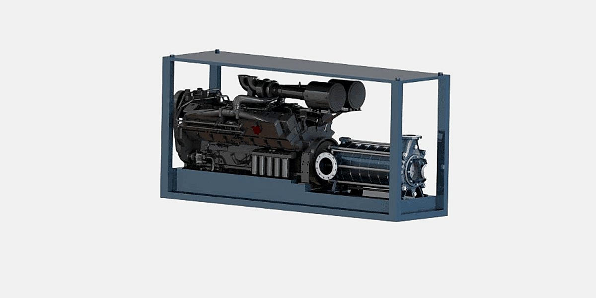 DİZEL MOTORLU POMPA